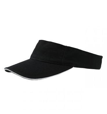 8888SV Yupoong Garment Washed Sandwich Visor