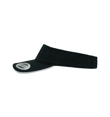 8888SV Yupoong Garment Washed Sandwich Visor
