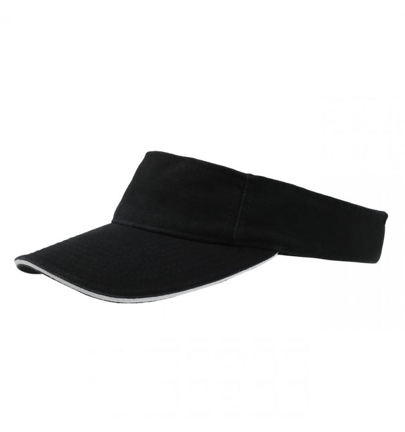 8888SV Yupoong Garment Washed Sandwich Visor