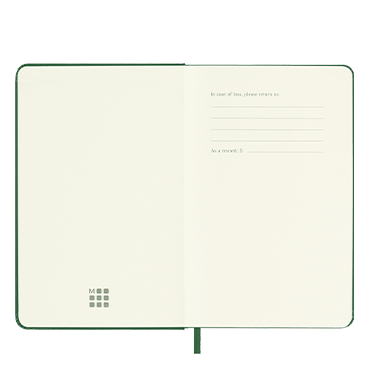 Classic Notebook Hard Cover Large